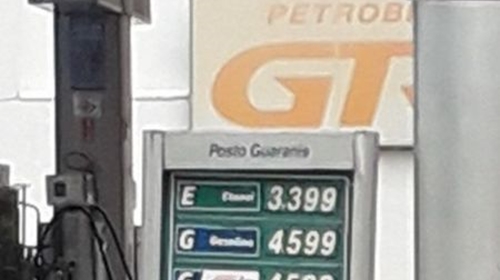 Em Tupã, etanol custa até R$3,40 e gasolina R$ 4,60