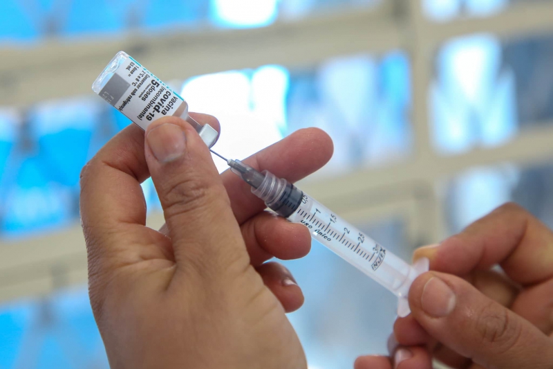 15,2 mil faltaram na segunda dose da vacina contra Covid